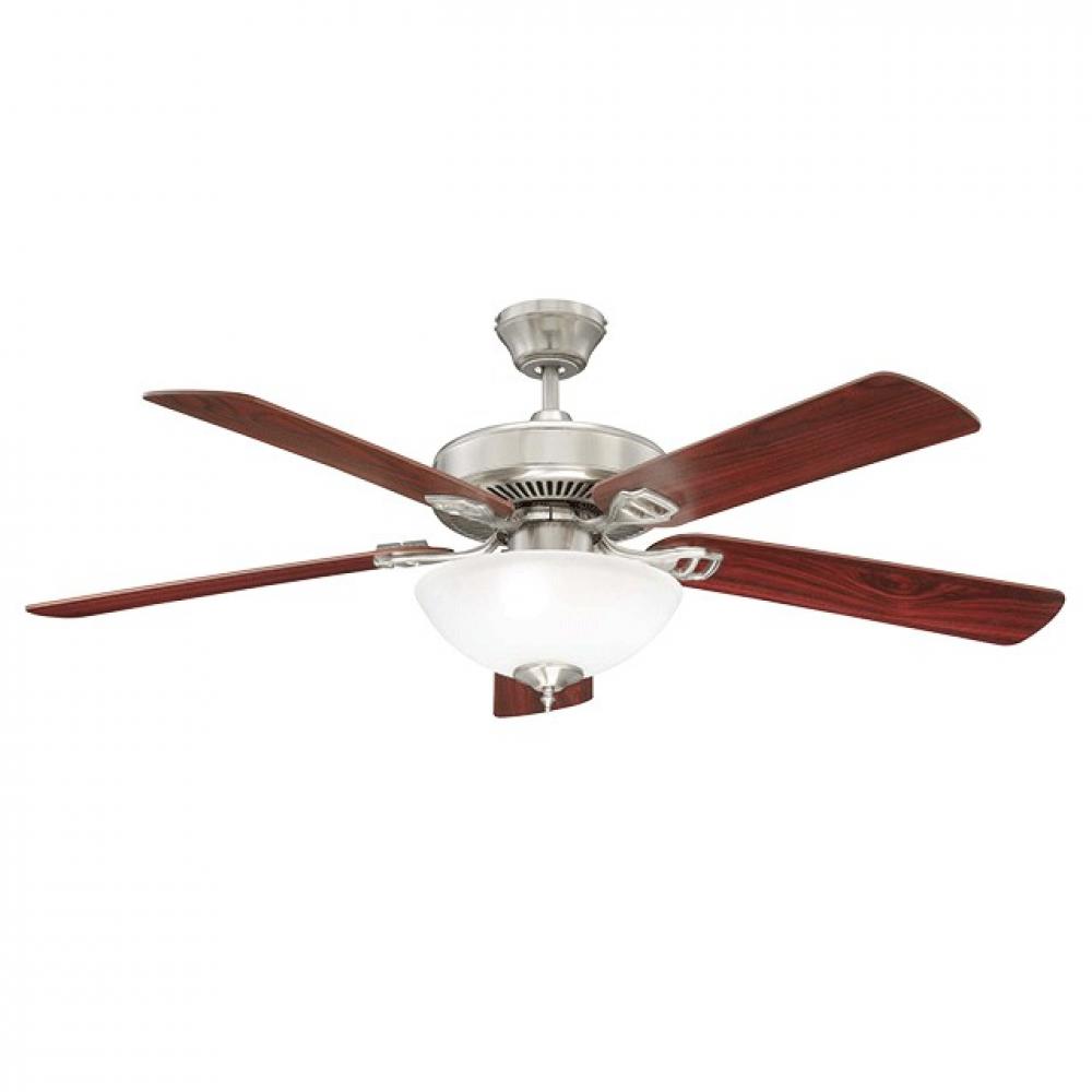 52 Inch Enrgy STR Heritage Square Easy Hang Fan With LED Light