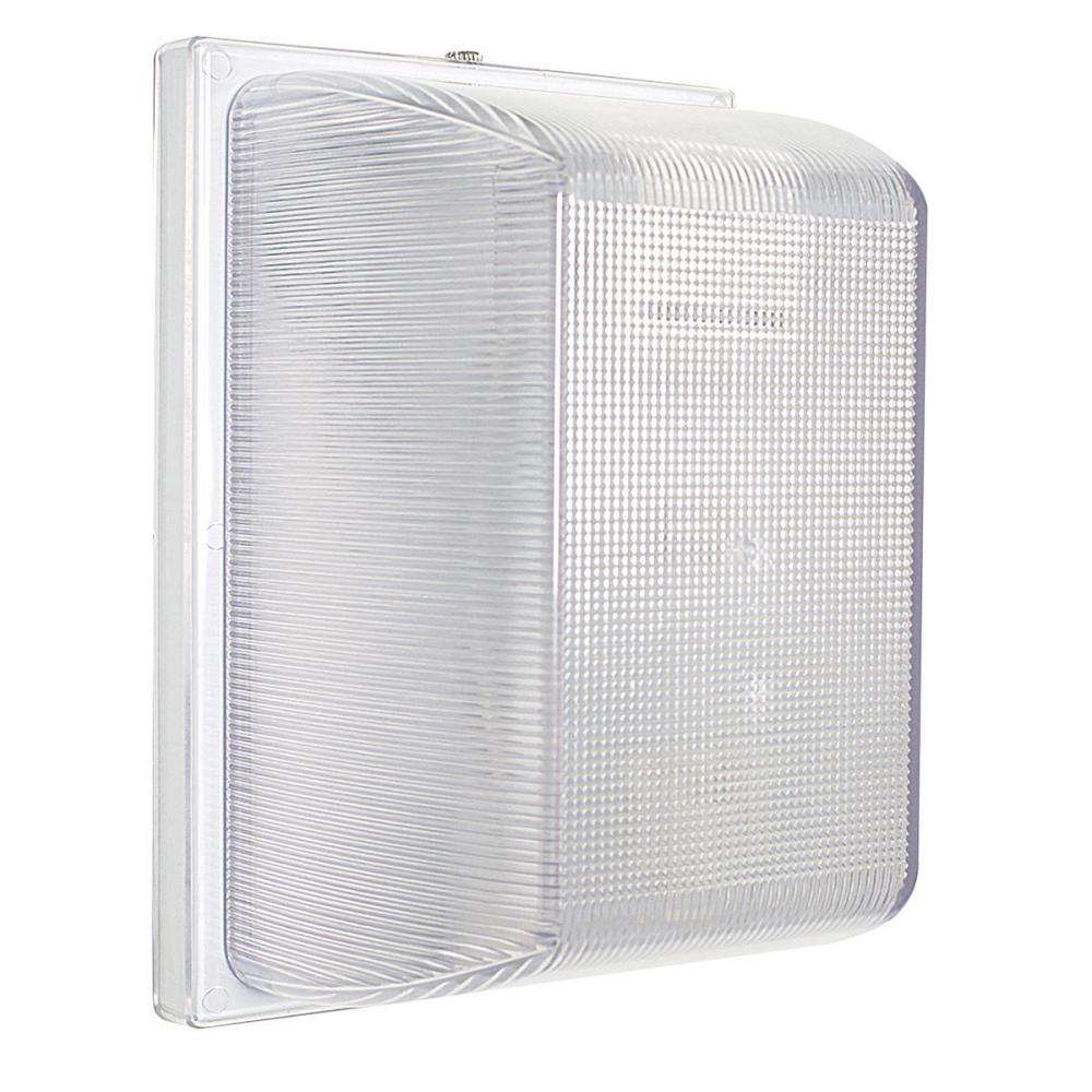 7-1/2in 10.5w LED Ceiling Wall Fixture With Clear Acrylic Lens